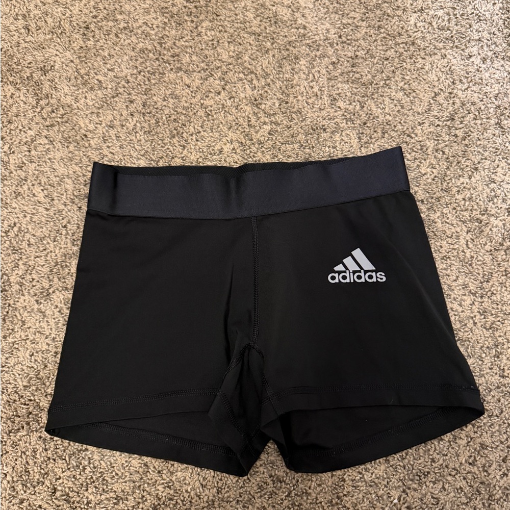 Adidas Black Techfit Compression Shorts